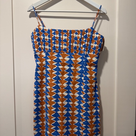 The Ophelia Sleeveless Linen Slim Mini Dress by Maeve (Anthropologie) - Picture 5 of 7